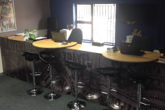 Inside our office