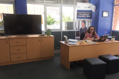 Inside of our office