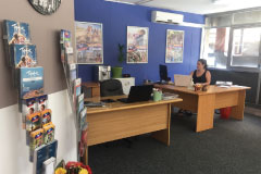 Inside of our office