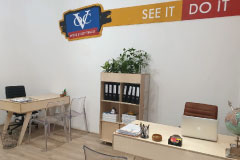 Inside our office